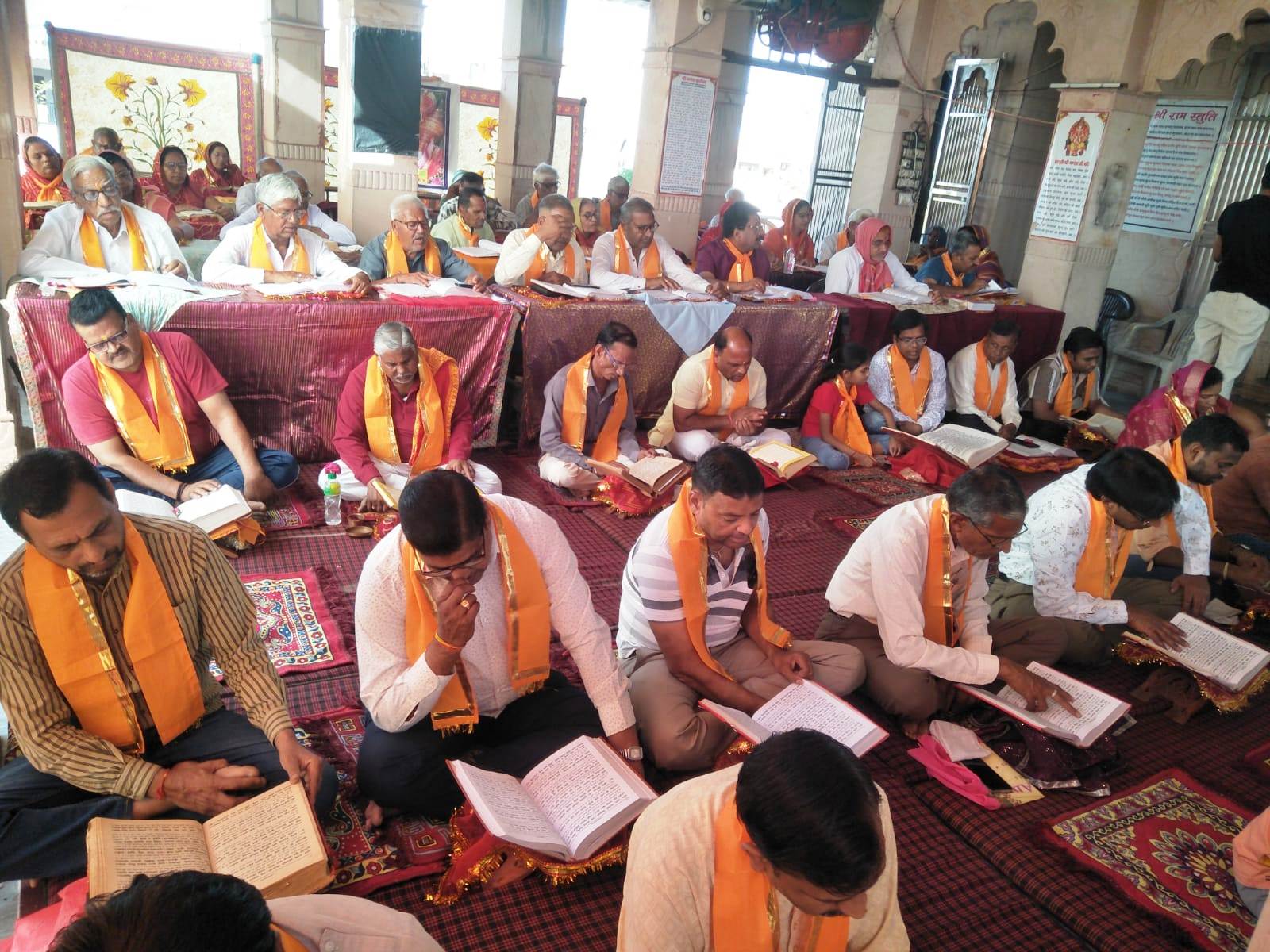नवाह्नपारायण रामायण पाठ का सोमवार को होगा समापन