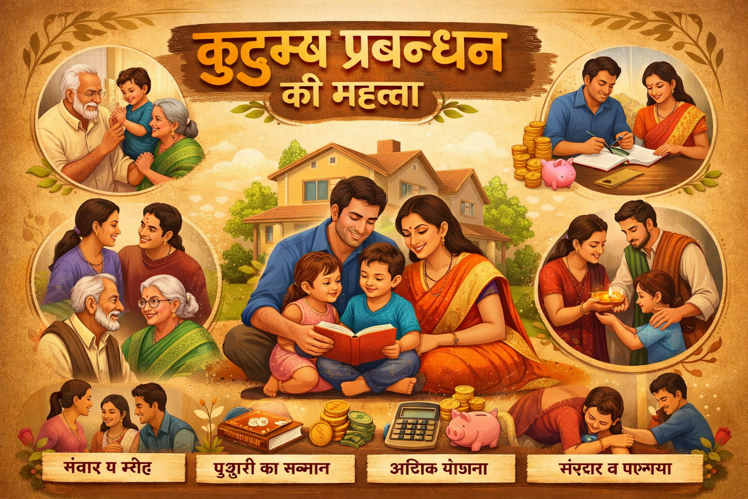 वर्तमान समय में कुटुम्ब प्रबंधन की महत्ता