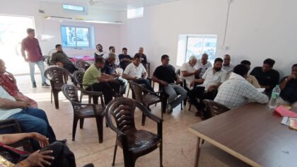 फतहनगर–सनवाड़ नगरपालिका चुनाव को लेकर कांग्रेस की बैठक आयोजित