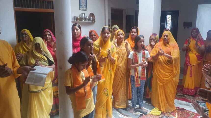 मावली क्षेत्र में श्रद्धापूर्वक हुआ गृह-गृह गायत्री यज्ञ आयोजन,