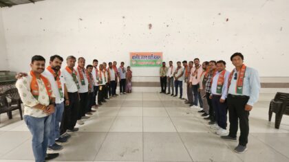 भाजपा फतहनगर-सनवाड़ मंडल की आत्मनिर्भर मंडल बैठक आयोजित