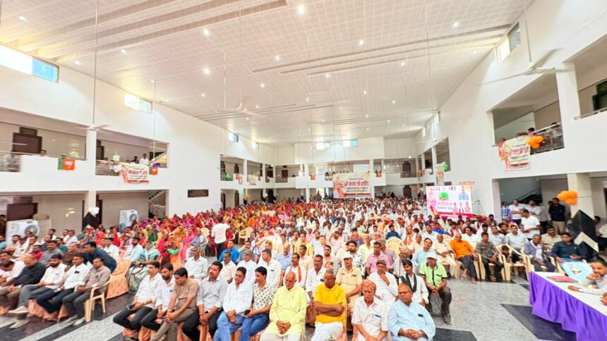 प्रदेश अध्यक्ष मदन राठौड़ ने गोगुंदा में गिनाई सरकार की उपलब्धियां,कांग्रेस समर्थित चार सरपंचों सहित 100 कार्यकर्ताओं ने थामा भाजपा का दामन