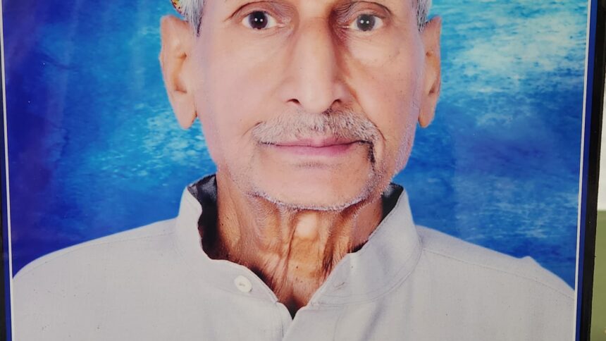मोक्षधाम विकास में अतुलनीय योगदान देने वाले रामेश्वर लाल खंडेलवाल का निधन, नगर में शोक की लहर