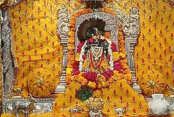 फतहनगर में द्वारिकाधीश के भव्य श्रृंगार के दर्शन, श्रद्धालुओं ने लिया लाभ