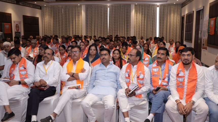 उदयपुर में भाजपा का जिला स्तरीय प्रशिक्षण वर्ग, दूसरे दिन नवम सत्र आयोजित
