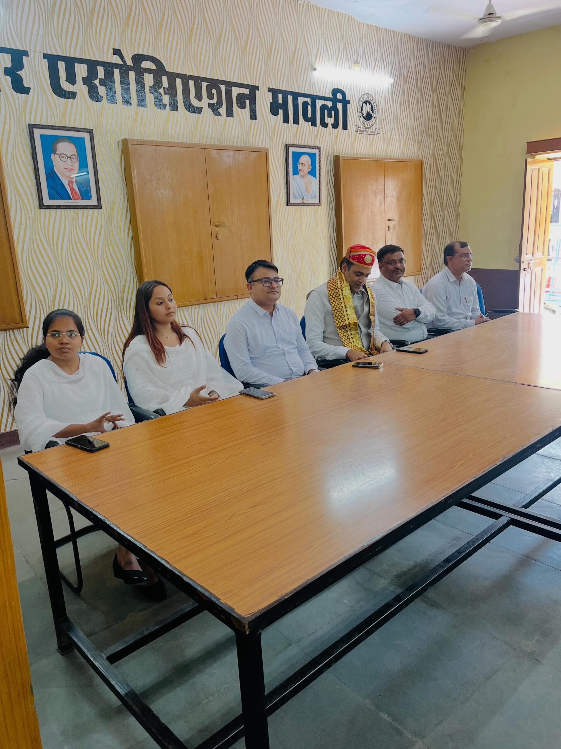 नवपदस्थापित न्यायिक अधिकारियों का बार एसोसिएशन मावली ने किया स्वागत-अभिनंदन