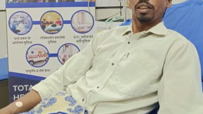 भूपालसागर के पप्पू लाल भील की 200 ग्राम की विशाल पथरी का सफल ऑपरेशन, गोयल हॉस्पिटल में मिली नई जिंदगी*