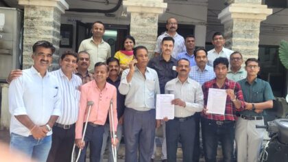 प्रशासनिक असंतुलन के विरोध में रेसा का शंखनाद, 22 सूत्रीय मांग-पत्र सौंपा