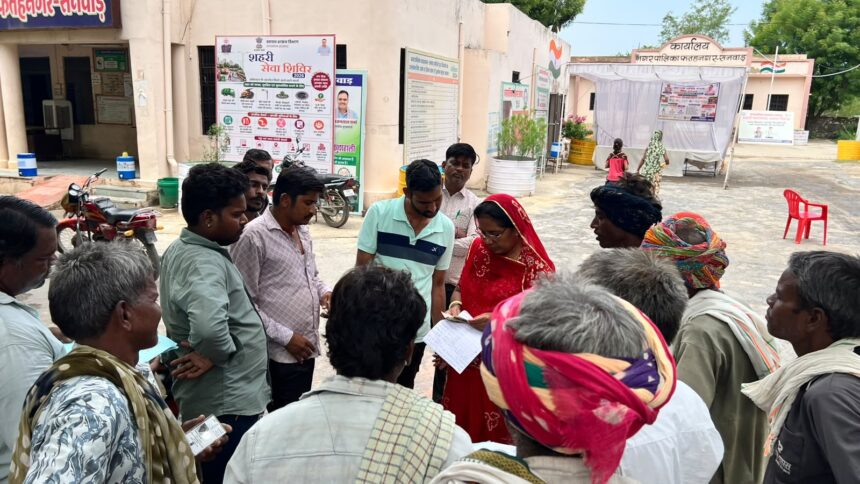 नगरपालिका फतहनगर-सनवाड़ में ‘शहरी समस्या समाधान शिविर’ आयोजित, 32 में से 30 आवेदनों का हुआ त्वरित निस्तारण