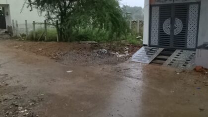 फतहनगर में झूमकर बरसे मेघ, सुबह रिमझिम तो शाम को तेज बारिश ने दी उमस से राहत