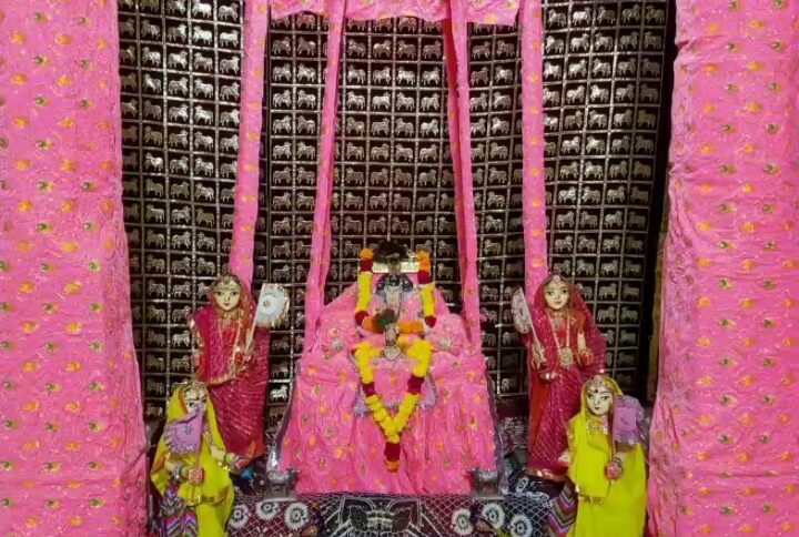द्वारिकाधीश मंदिर में हिंडोलना मनोरथ, गुलाबी छटा में विराजे प्रभु,दर्शन के लिए उमड़ा श्रद्धालुओं का सैलाब, संध्या आरती में गूंजे जय श्री कृष्ण के जयकारे