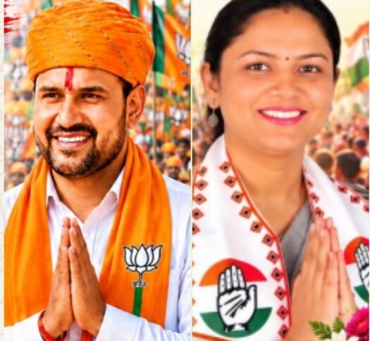 निकाय उपाध्यक्ष के लिए भाजपा के मुकेश खटीक और कांग्रेस की श्रेया गर्ग मैदान में