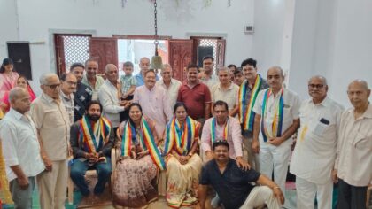 नवनिर्वाचित पालिका अध्यक्ष एवं उपाध्यक्ष का दिगंबर जैन समाज ने किया स्वागत