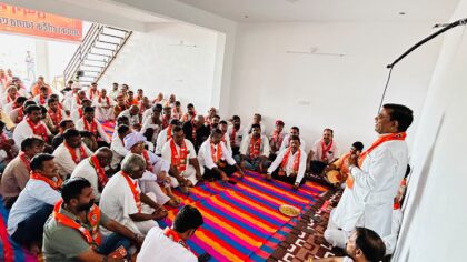 पंचायती राज चुनावों को लेकर भाजपा ने तेज की तैयारियां, सलूंबर व मेवल मंडल में कार्यकर्ताओं की बैठक